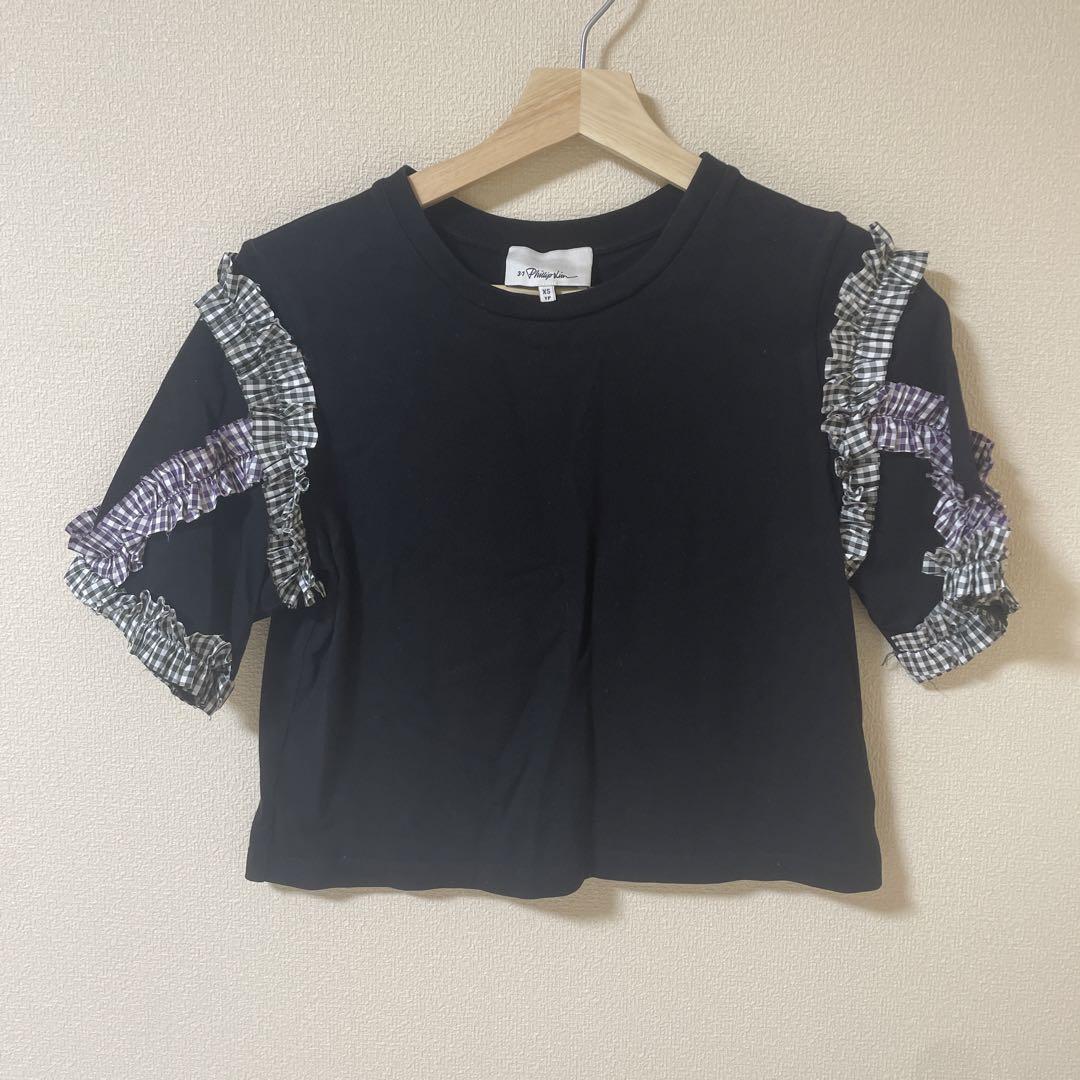 超人気ブティック 3.1 袖フリル Tシャツ 31フィリップリム Phillip トップス Lim トップス