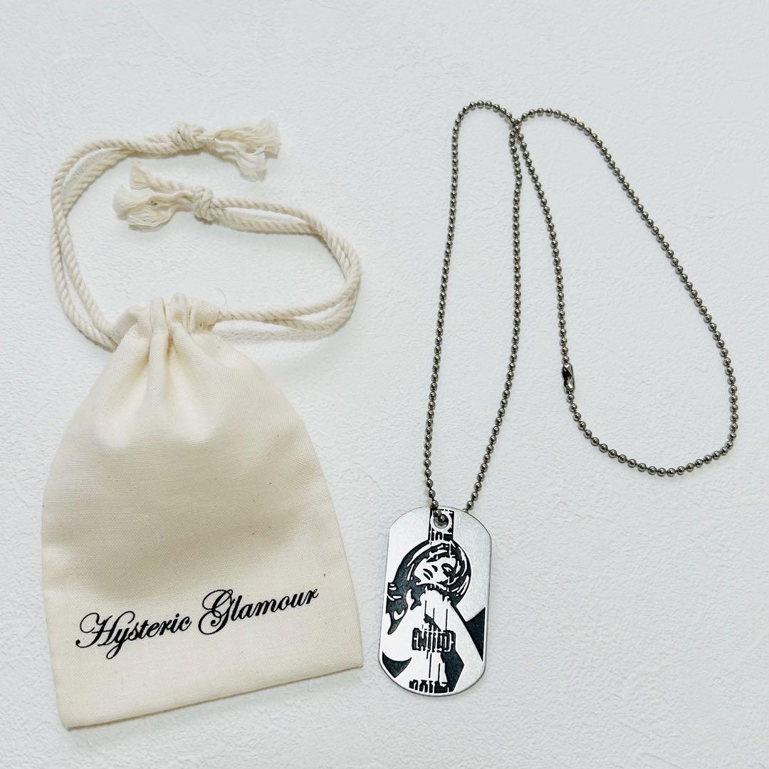 HYSTERIC GLAMOUR／ヒステリックグラマー ☆ヒスガール ネックレス GUITAR GIRL ボールチェーンネックレス（ネックレス）｜HYSTERIC