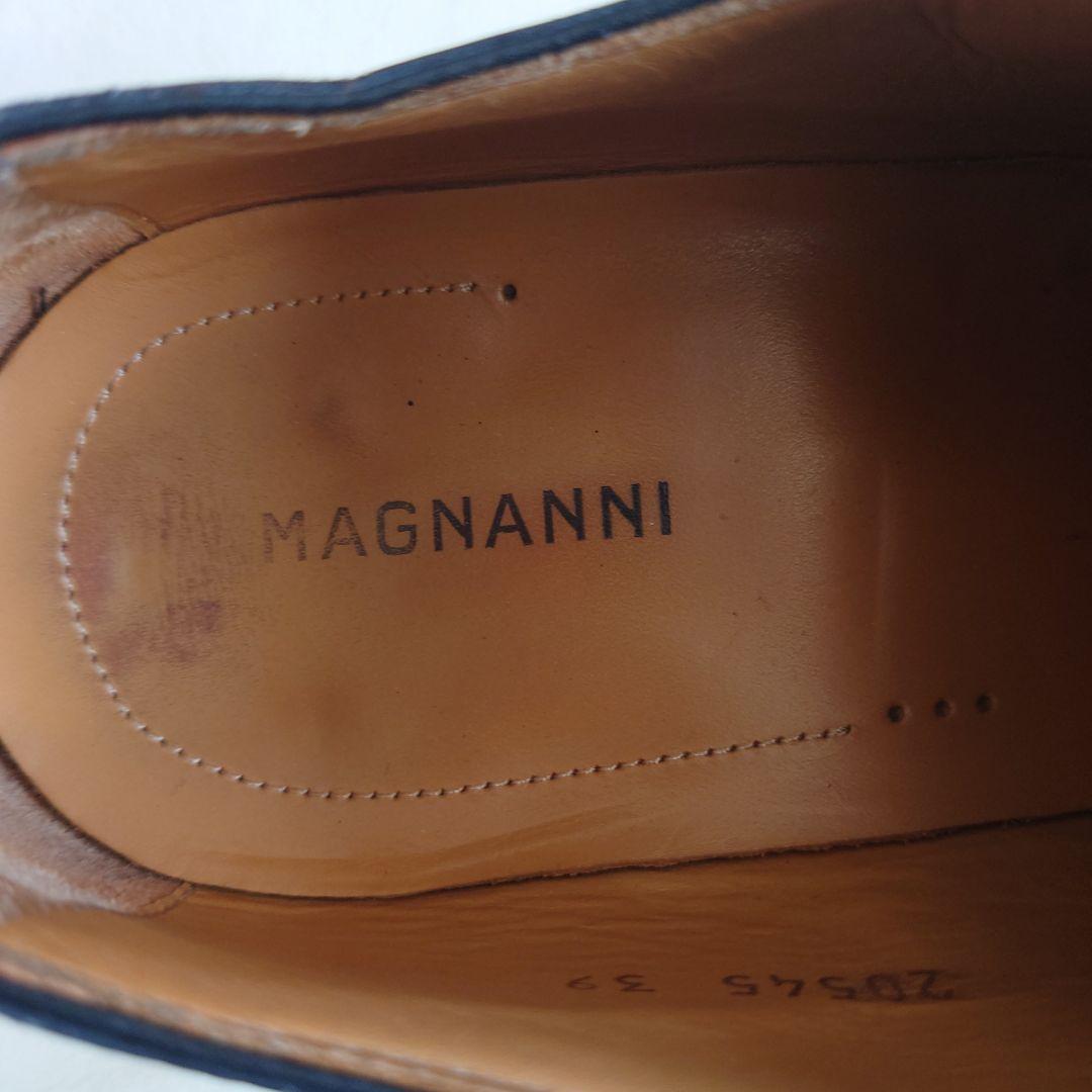 S098 マグナーニ ドレスシューズ 39 MAGNANNI