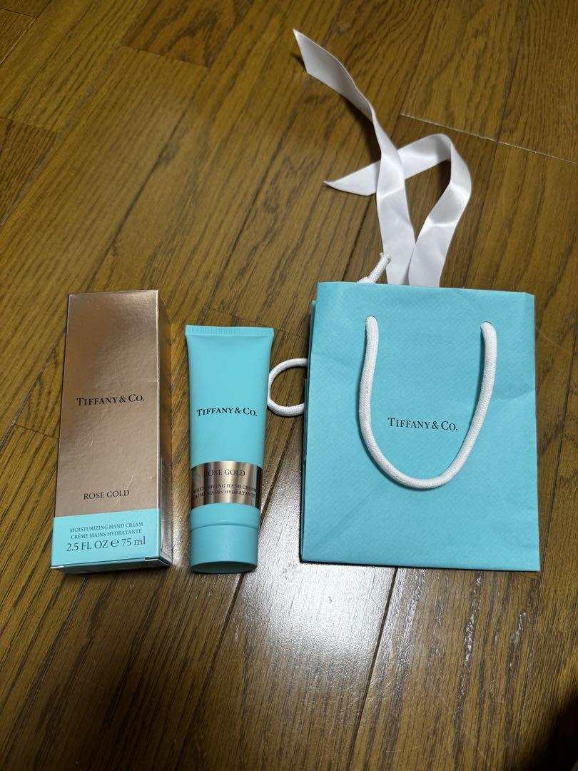 新品未使用ティファニー　ハンドクリーム ☆未使用品 Tiffany & Co. ティファニー ローズ ゴールド ハンド