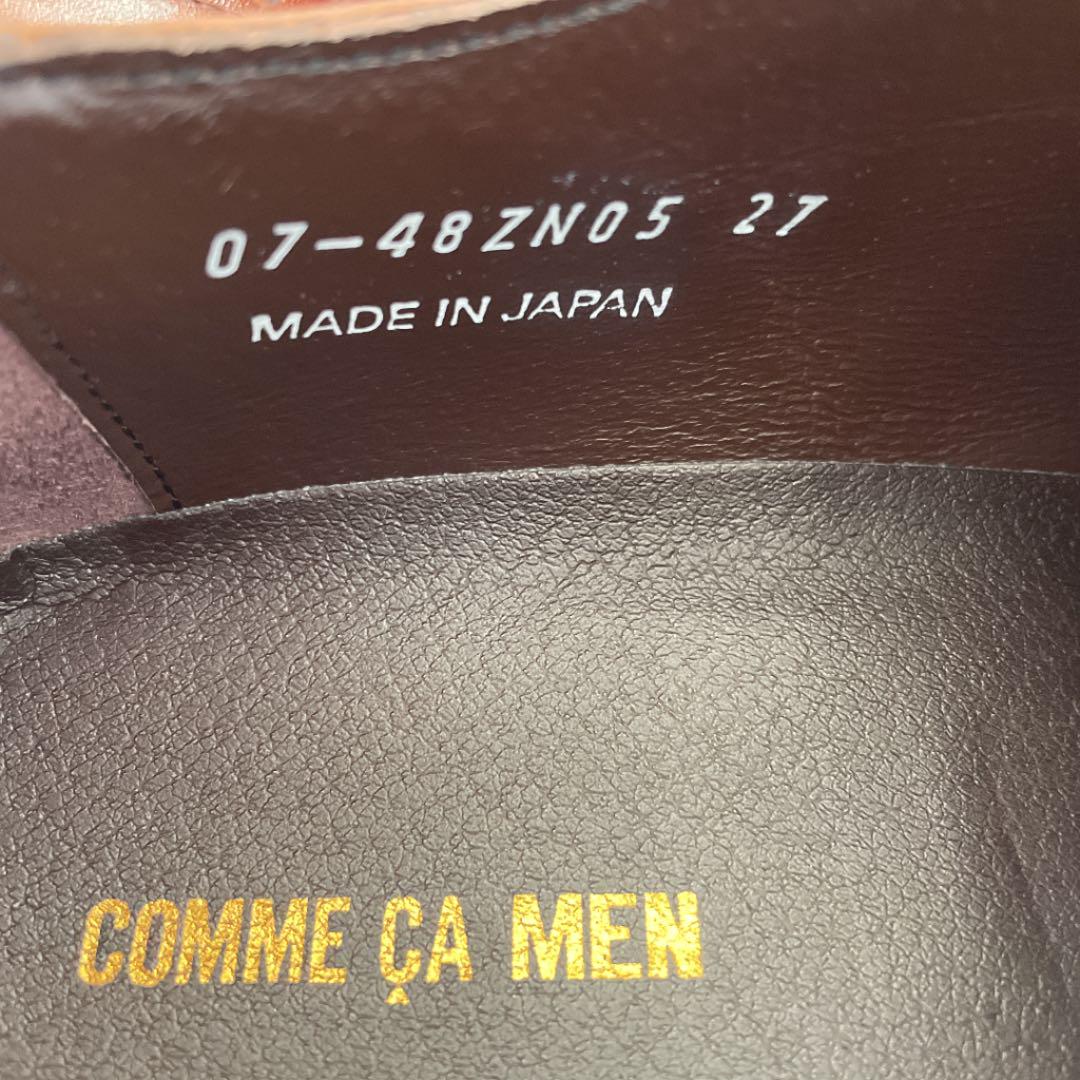 のシミあり◒ COMME 革靴 ストレートチップ OGDQi-m19023137260 CAMENコムサ メンビジネスシューズ ⇚カテゴリー
