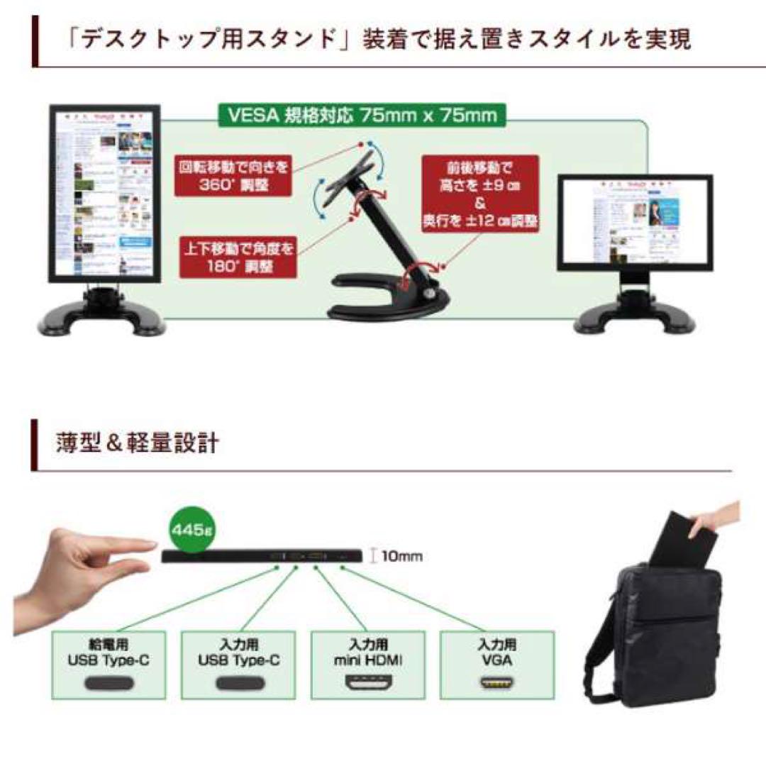 ITPROTECH 11.6インチ フルHDモニター LCD11HCR-IPS