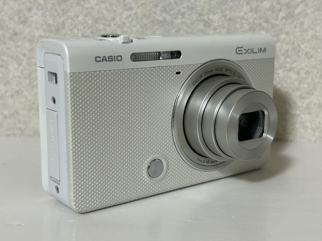 CASIO デジカメEXILIM HS EX-ZR70ホワイト美品
