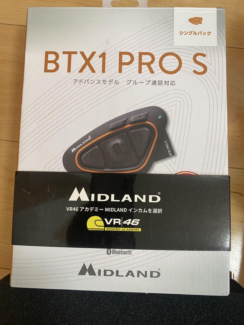 2台セット MIDLAND BTX1 PRO S Bluetoothインカム