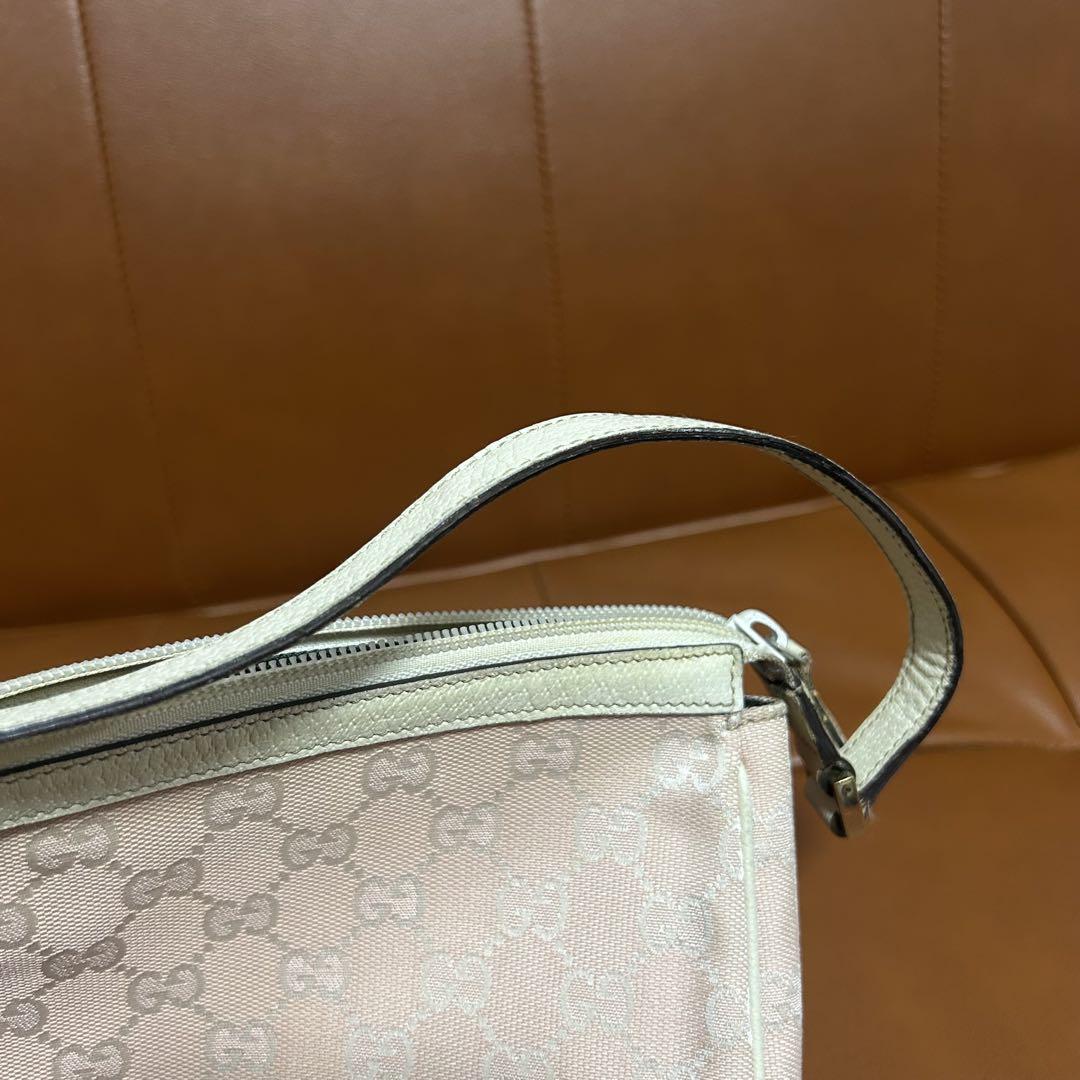 GUCCI グッチ　バッグ　アビー　キャンバス　アクセサリーポーチ