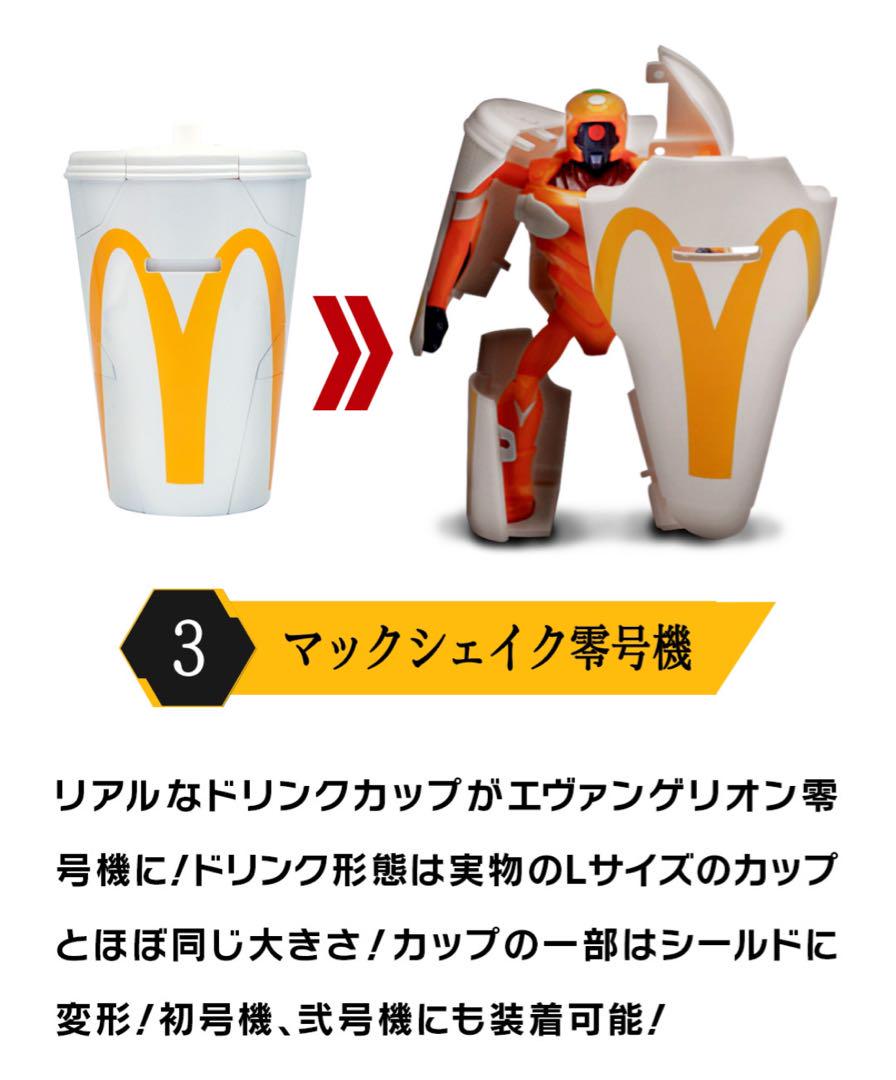 【新品未開封】マクドナルド×エヴァンゲリオン バリューセット フィギュア