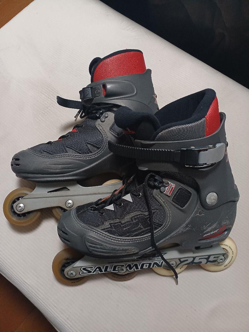 Salomon インラインスケートとプロテクターセット他
