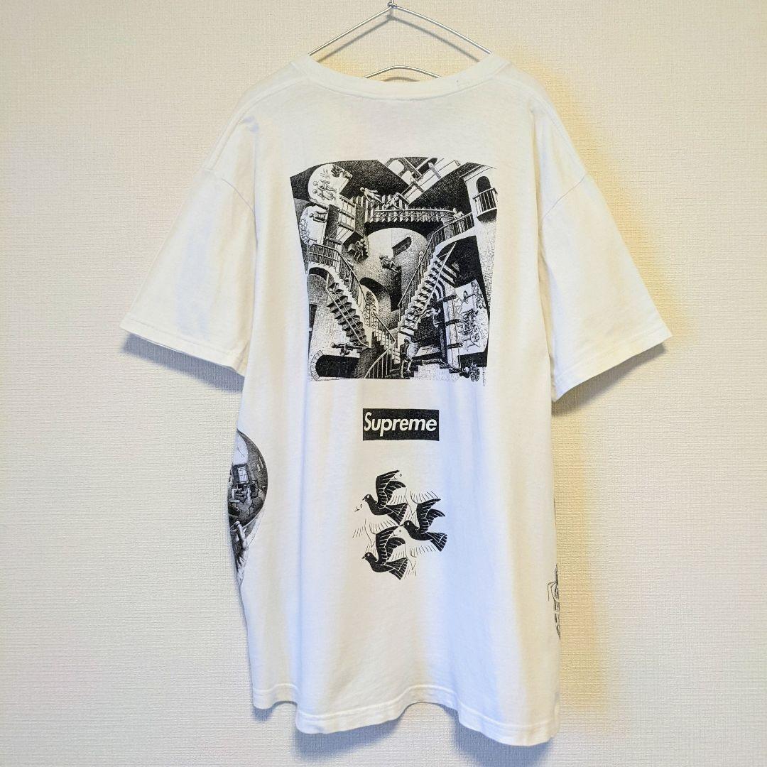 大量入荷 エッシャー だまし絵 Tシャツ XL SUPREME 在庫あり 即納 -www