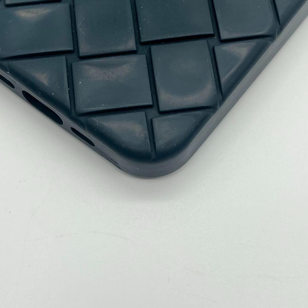 ボッテガヴェネタ iPhone 14pro ケース ネイビー