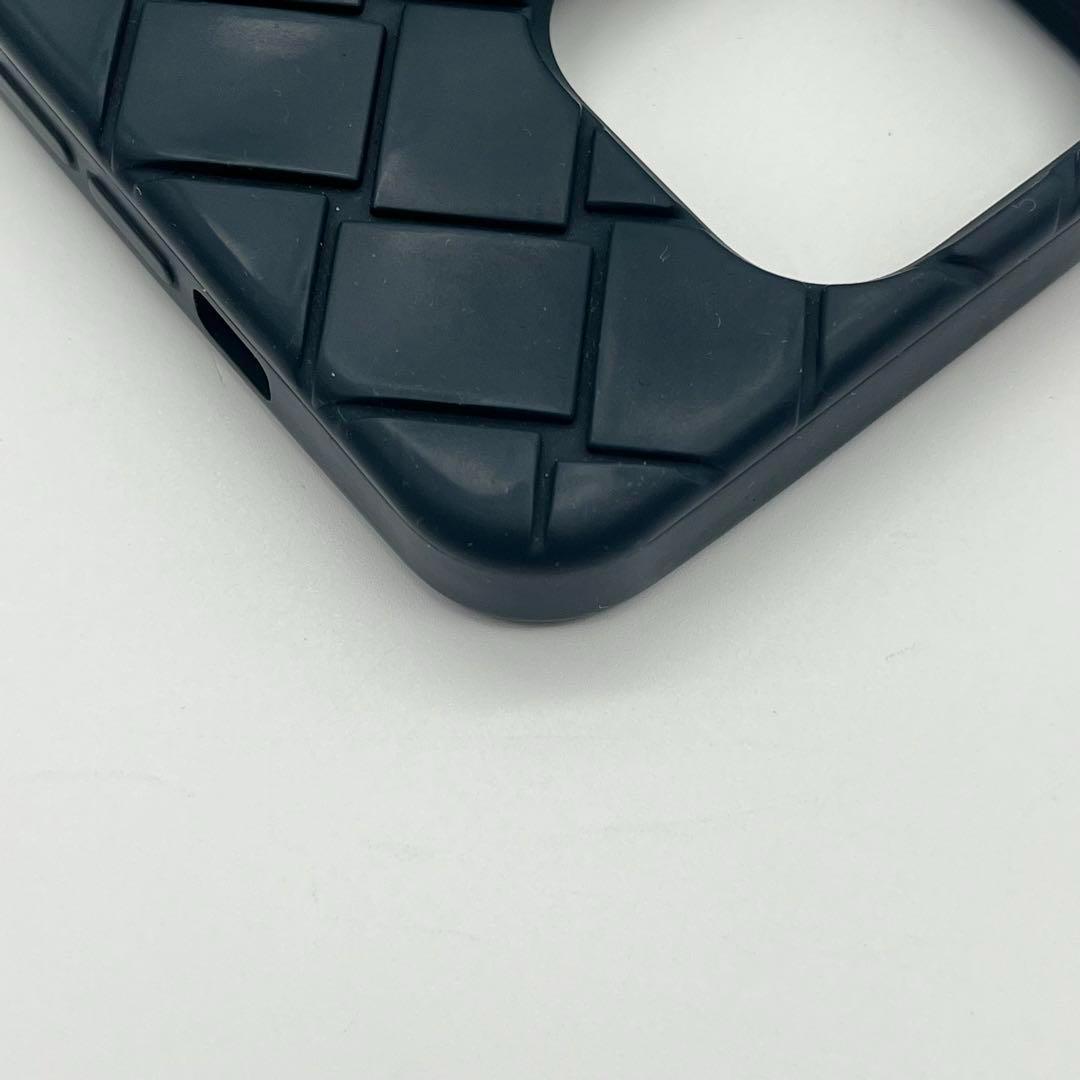 ボッテガヴェネタ iPhone 14pro ケース ネイビー