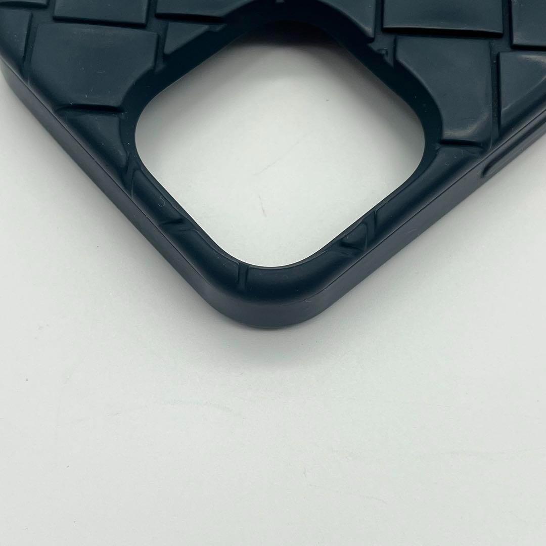 ボッテガヴェネタ iPhone 14pro ケース ネイビー