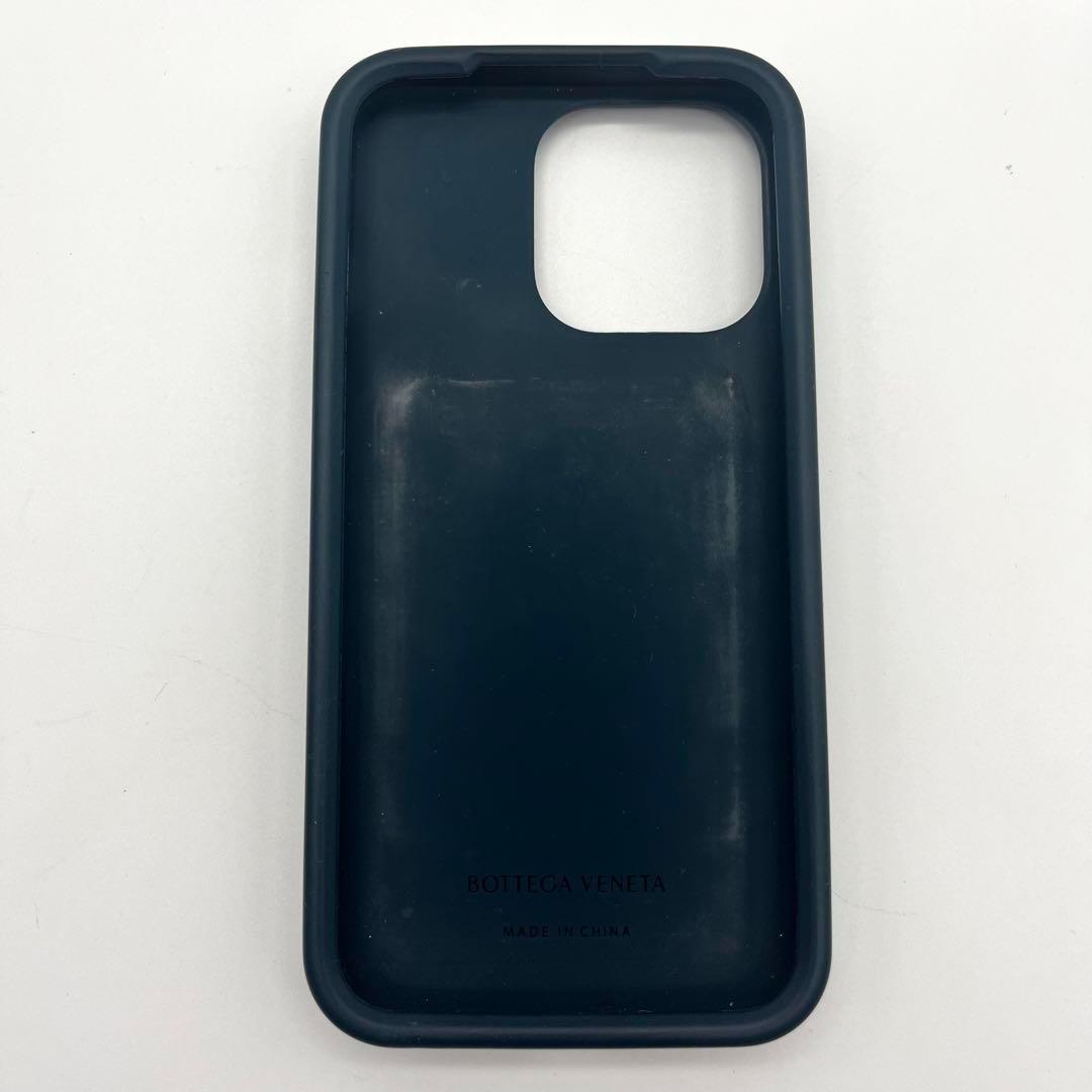 ボッテガヴェネタ iPhone 14pro ケース ネイビー