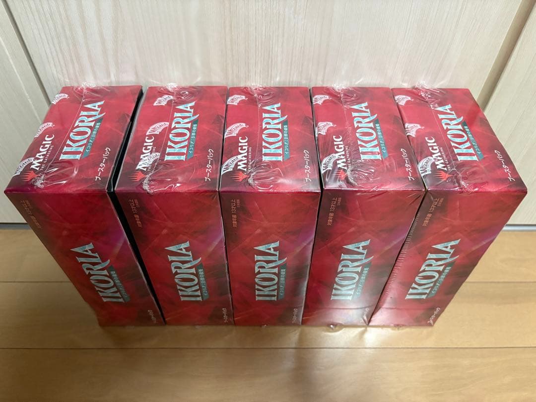 MTG IKO イコリア 巨獣の棲処 ブースターBOX 5個 日本語版新品、♥ YUZUMIYA_COM