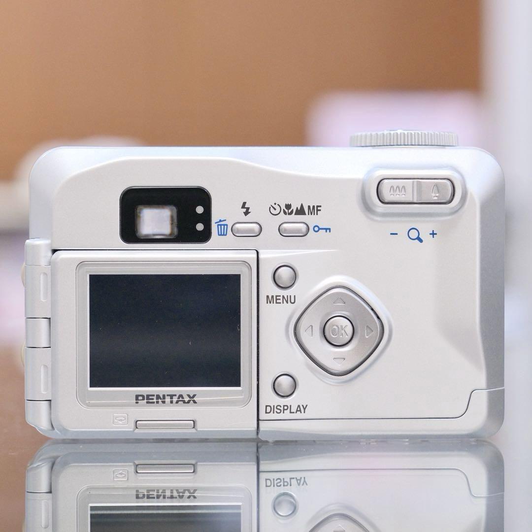 美品！名機 動作品 平成レトロ Y2K CCD PENTAX Optio 230 美品！名機 動作品 平成レトロ Y2K CCD PENTAX Optio 230 - メルカリ