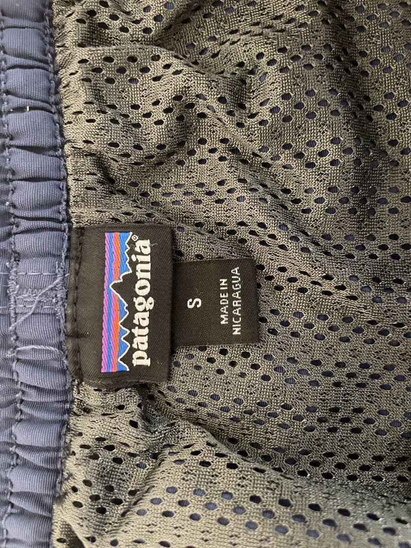 patagonia S ネイビー バギーズショーツ 5インチ