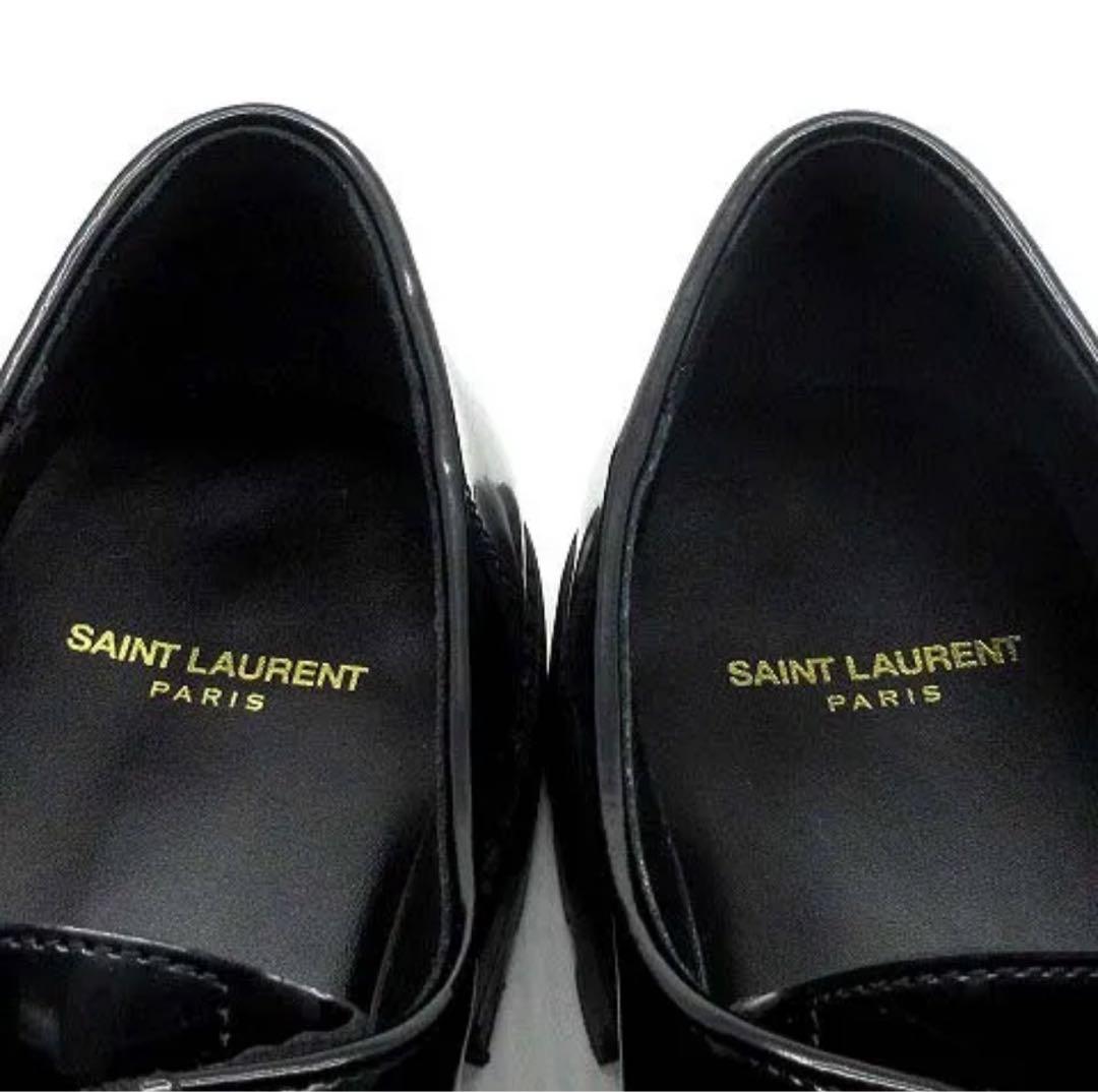 SAINT LAURENT PARIS ダービー シューズ レザー 40新品同様
