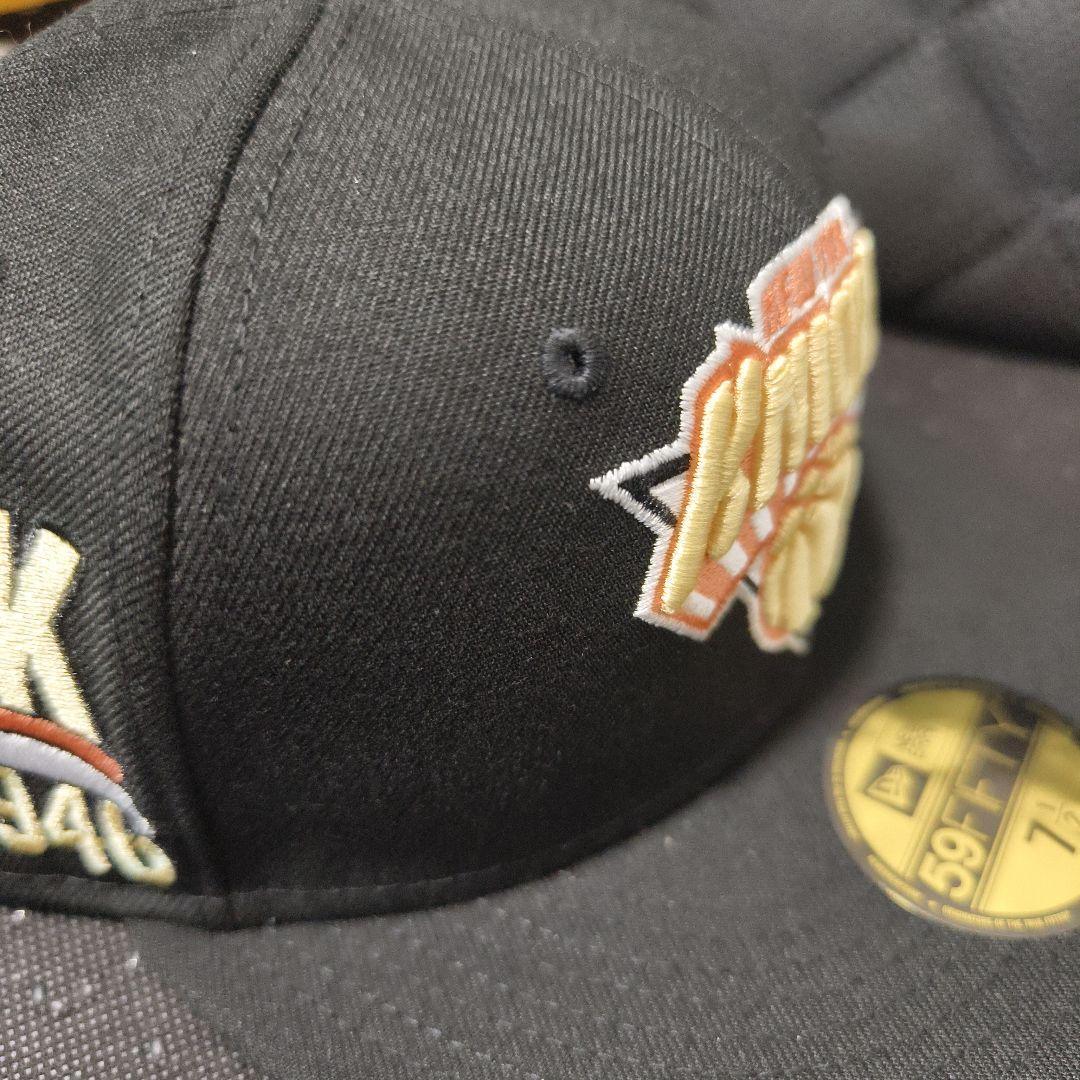 New Era 59FIFTY ニューヨーク ニックス 7 1/2 ブラック