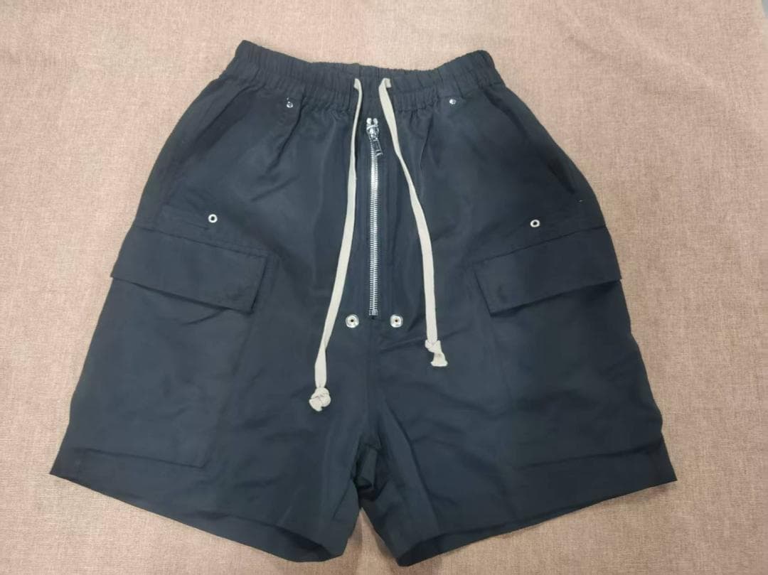 Rick Owens ワイドレッグ ショーツ - ブラック