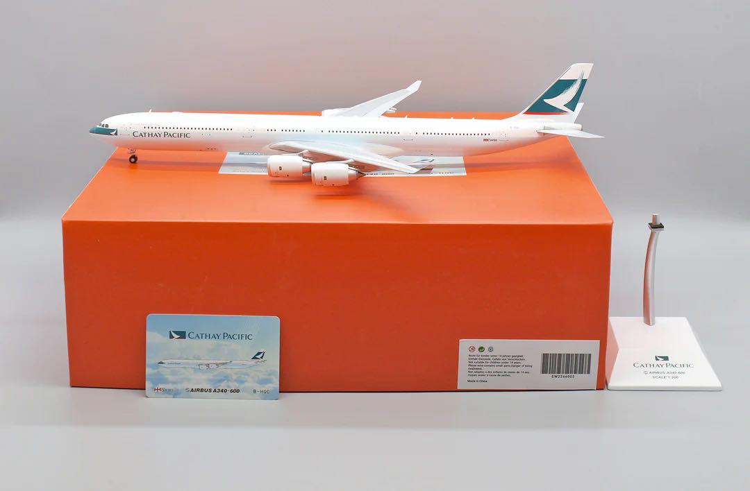 値下げ【JC Wings】A340-600 キャセイパシフィック航空 1/200 値下げ【JC Wings】A340-600 キャセイパシフィック航空 1/200