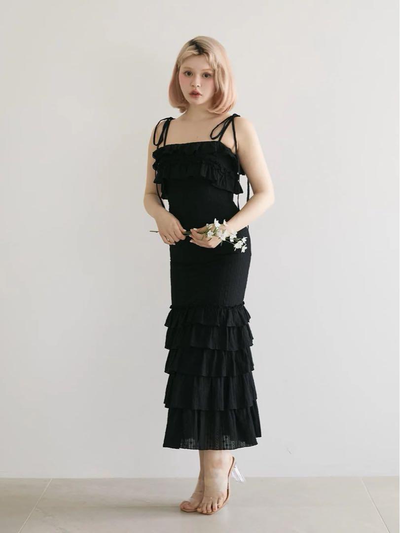 ANDMARY Franka cotton dress コットンドレス