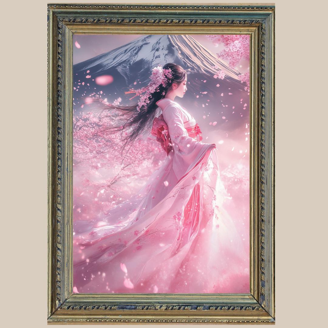 開運絵画 ❀本日満月ヒーリング月祈り❀ 絵画