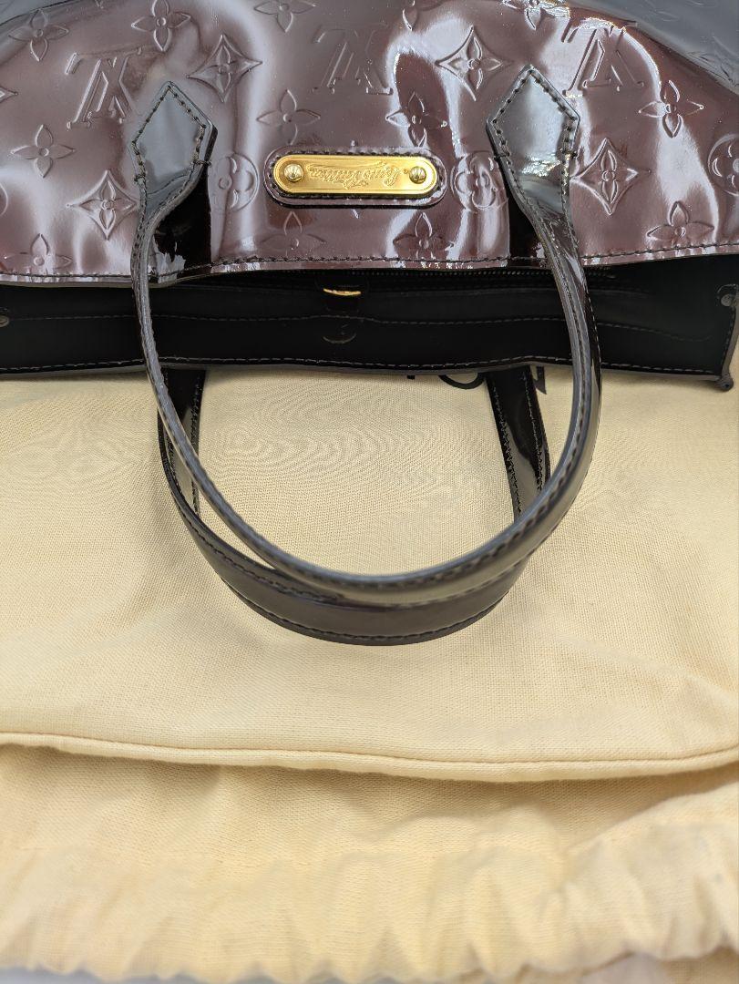 【美品】ルイ ヴィトン ヴェルニ ウィルシャーPM ハンドバッグ M93641