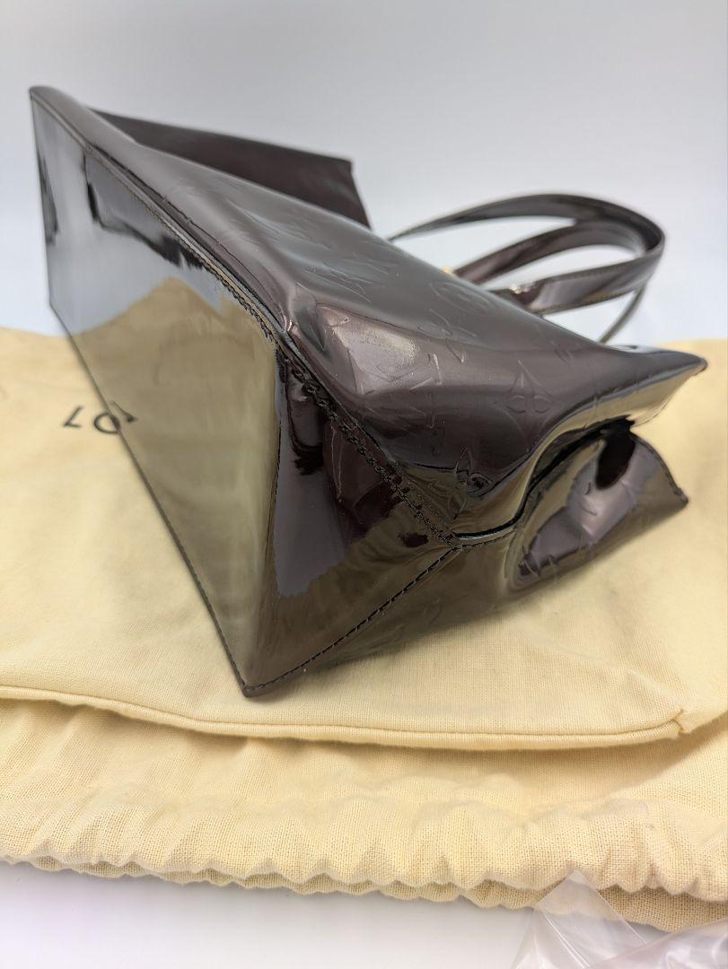 【美品】ルイ ヴィトン ヴェルニ ウィルシャーPM ハンドバッグ M93641