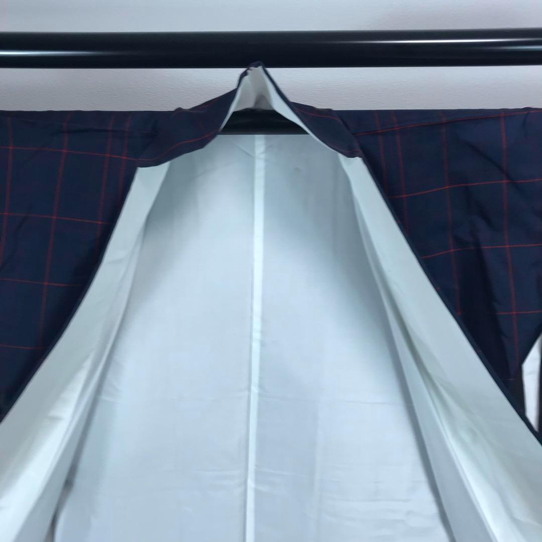 ZF-1267 縞大島 大島紬 正絹 しつけ糸 未使用 未着用 トールサイズ ZF-1267 縞大島 大島紬 正絹 しつけ糸 未使用 未着用 トールサイズ