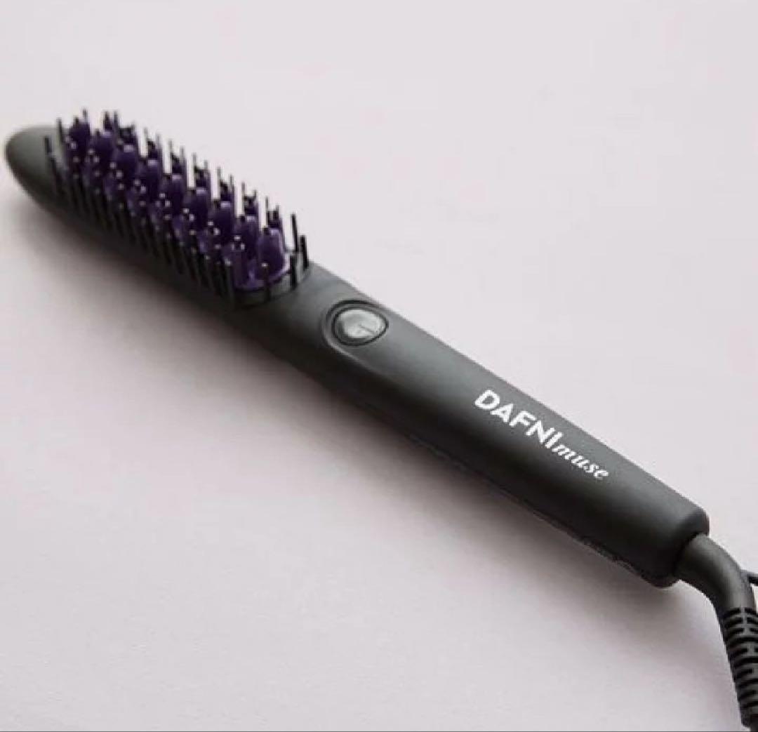 美品 ダフニ muse ホットセラミックブラシヘアアイロン DAFNI