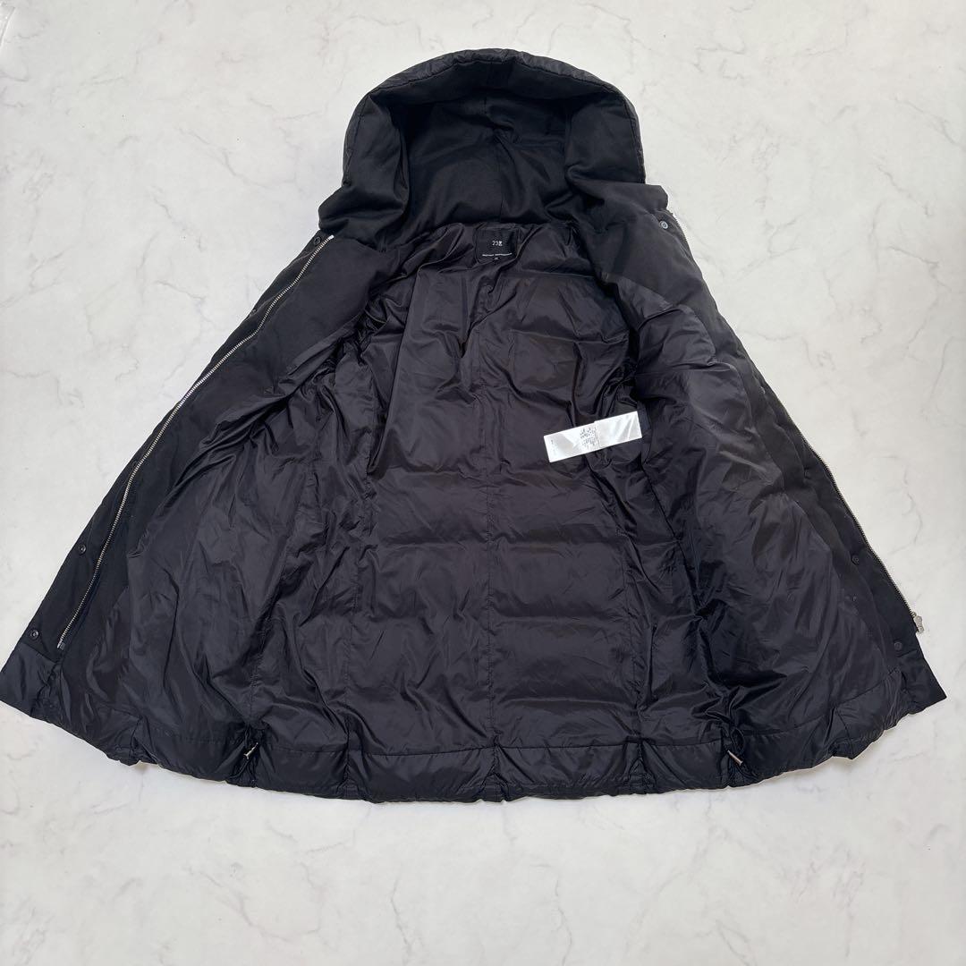 23区 軽量 洗える シレータフタ ミドル丈 ダウンコート 黒 40 23区 軽量 洗える シレータフタ ミドル丈 ダウンコート 黒 40