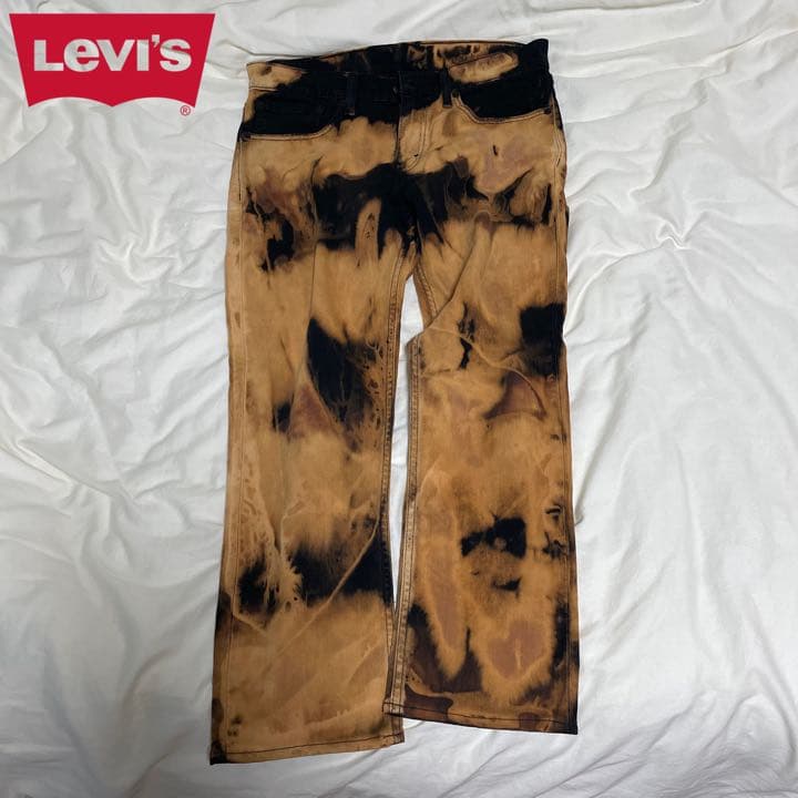 5年保証』 Levi's リーバイス 511 デニムパンツ ブリーチ加工 W31 L32