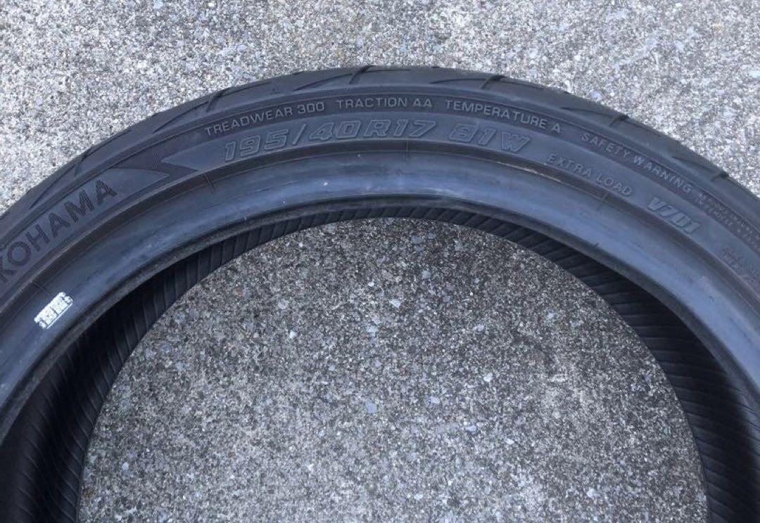 あろんさん専用Yokohama ADVAN FLEVA 195/40R17バリ山