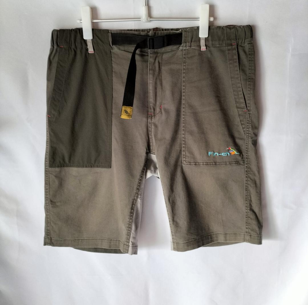Fin-ch　Floreana5-4SEASON　ハーフパンツ　オリーブ　XL