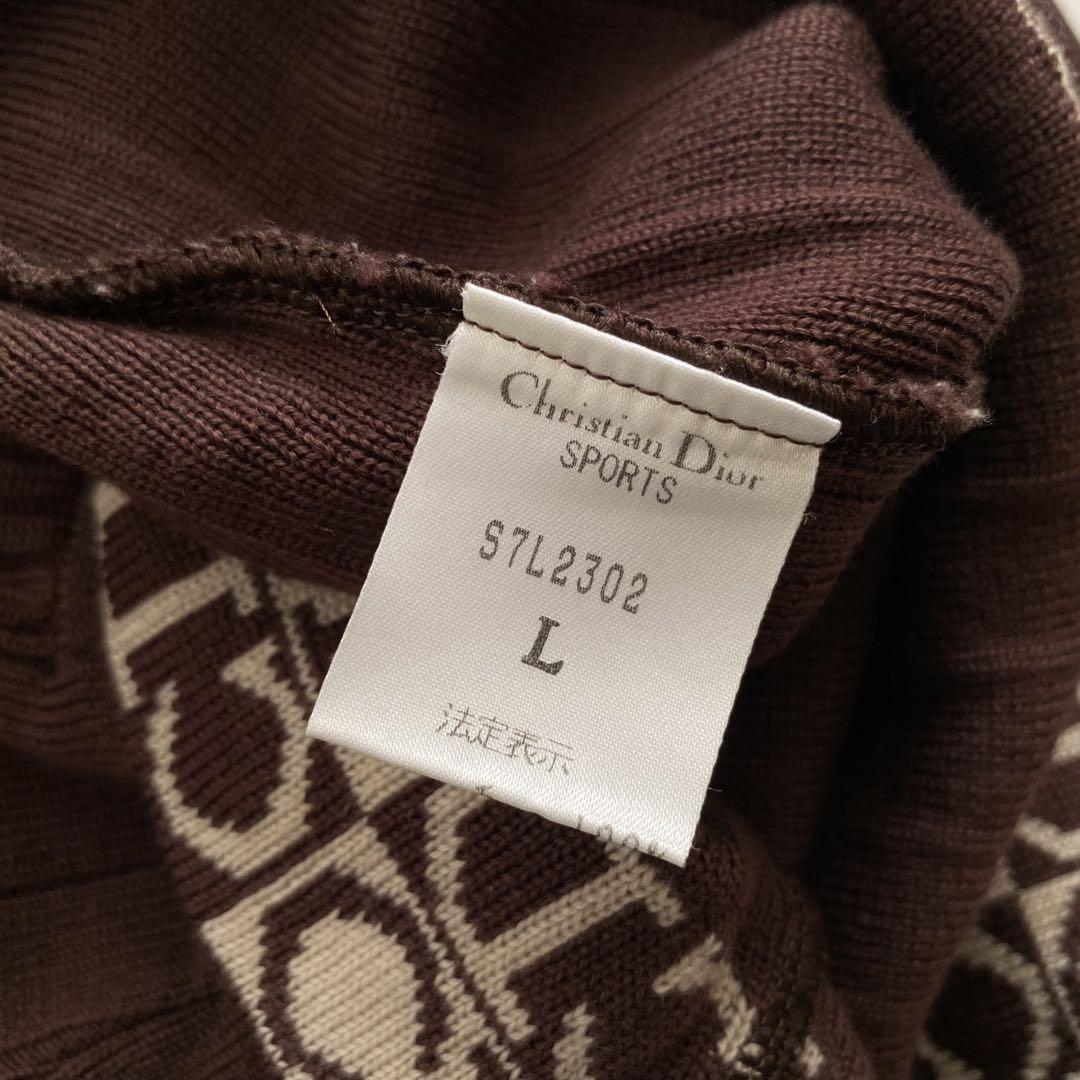 Dior ディオール ロゴ 長袖 カシミヤ ニット セーター (Dior
