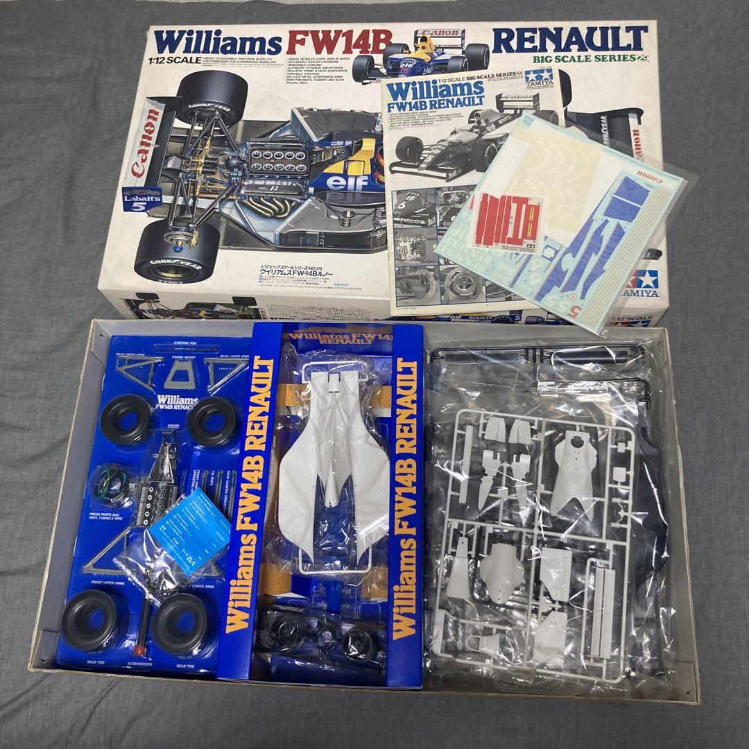 タミヤ　1/12 プラモデル　ウィリアムズ　FW14B ルノー　未組立 Amazon.com: Tamiya Williams FW14B Renault : Arts, Crafts