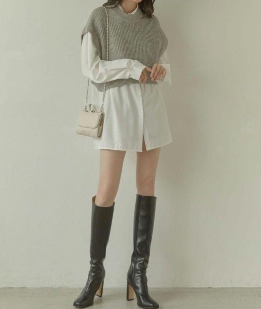美品 ACYM ロングブーツ