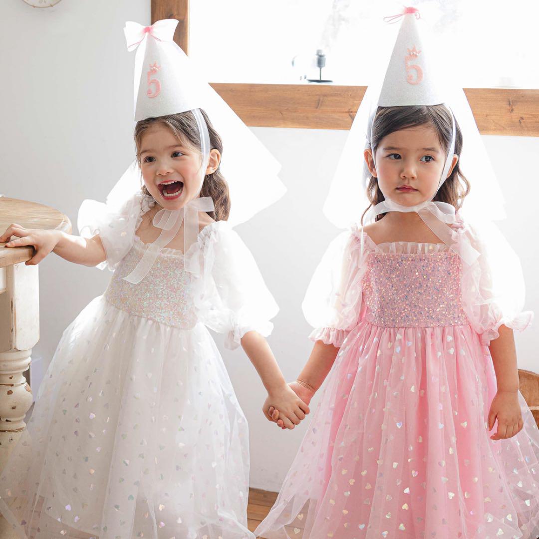 ハート柄ドレス minirecipe birthday fairy dress