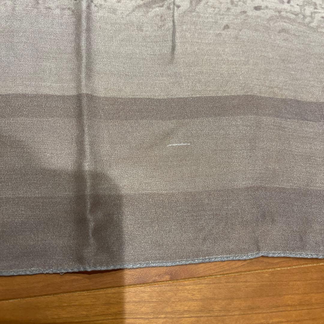 ローレンラルフローレン　超大判スカーフ　ストール　ペイズリー　グレー系