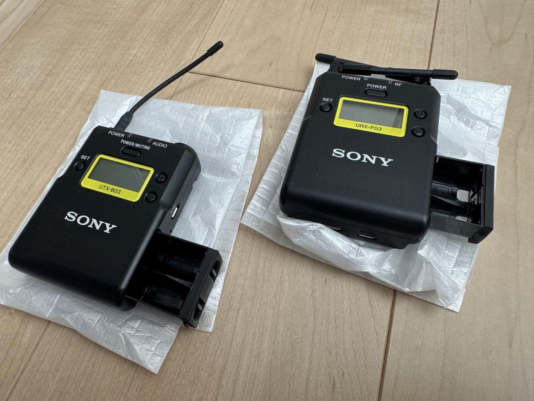 【動作確認済】ソニーワイヤレス ピンマイク UWP-D11 sony 付属品完品