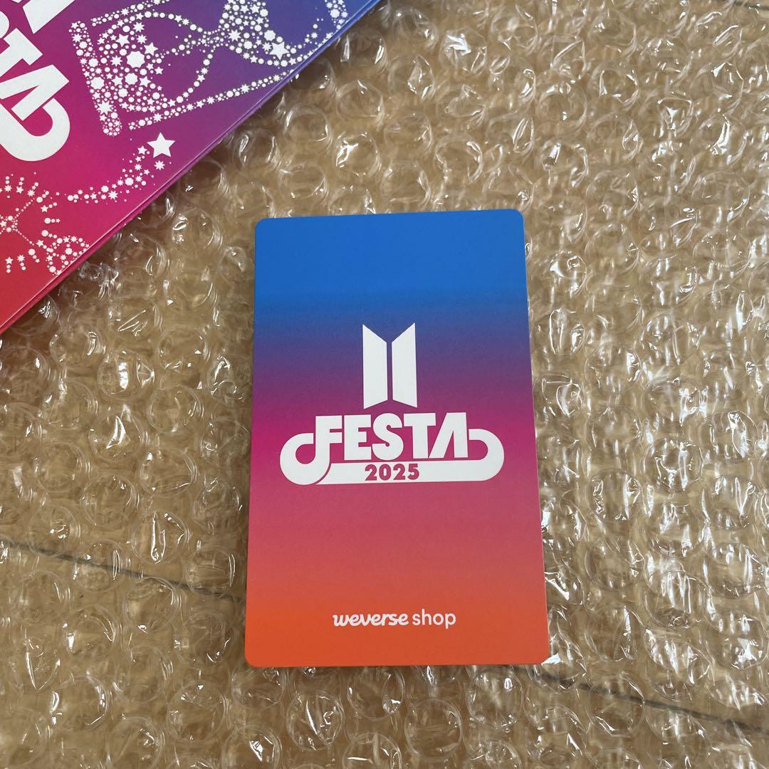 BTS FESTA 2025 カプセルアルバム ホソク jhope 特典トレカ付き