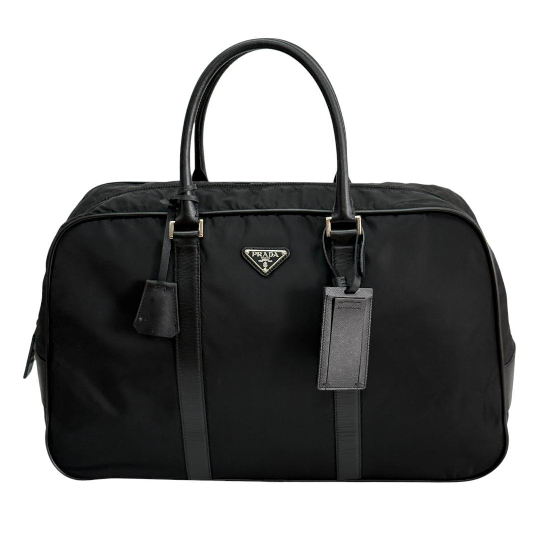 PRADA プラダ ビジネスバッグ ブリーフケース 2WAY 三角ロゴ 黒 A4