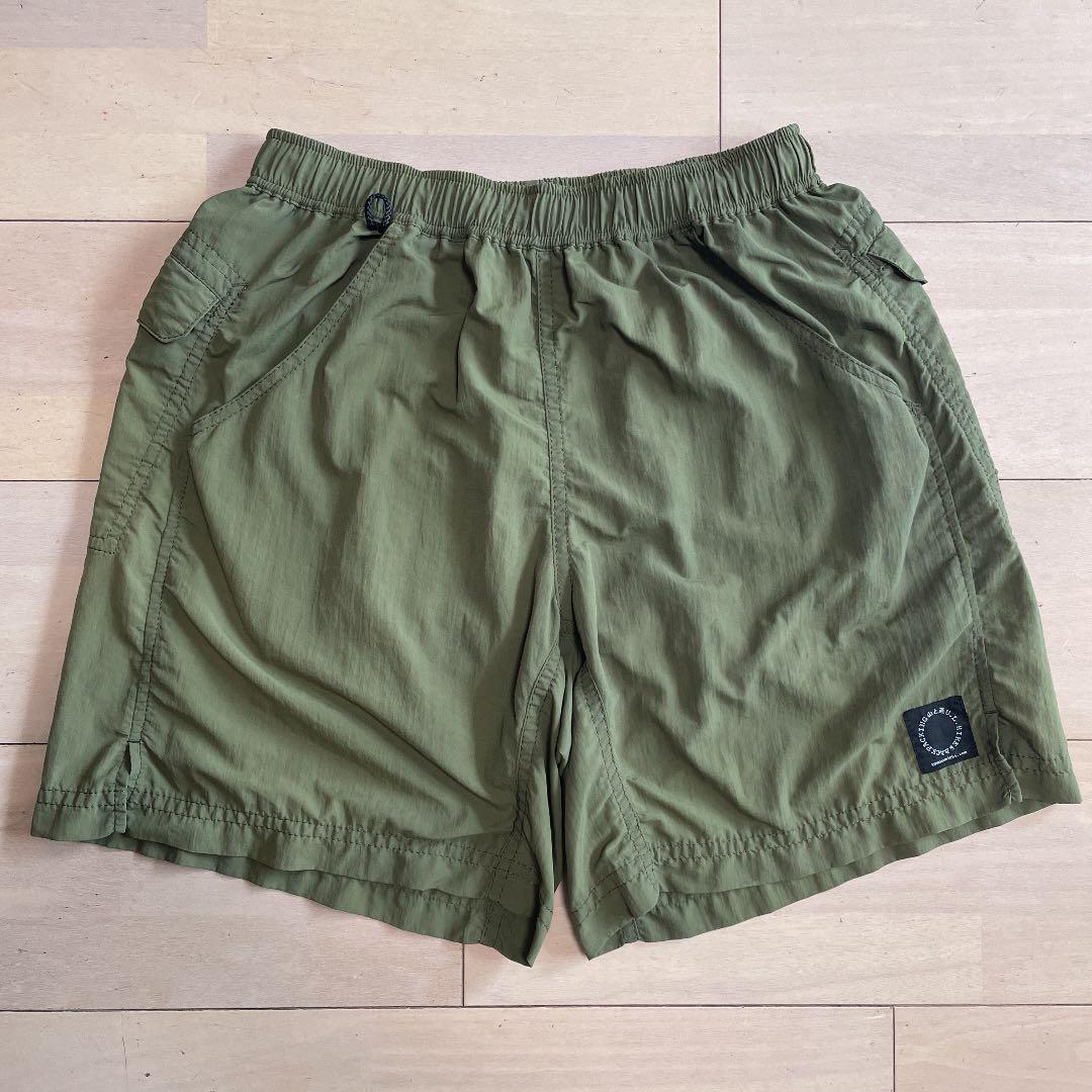 山と道 5-Pocket Shorts 初期 2016年 旧S 現行M オリーブ - ショートパンツ
