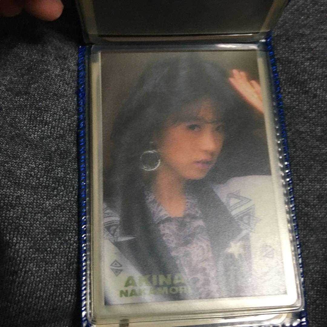 中森明菜 プロマイドケース プロマイド7枚入り アイドル