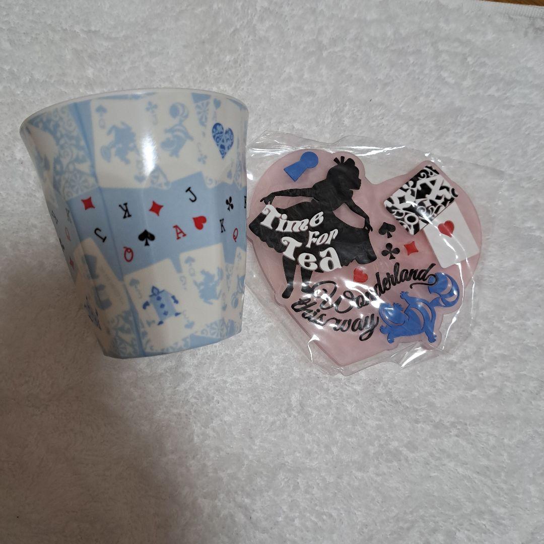 アリス・イン・ワンダーランド マグカップとアリスのコースター