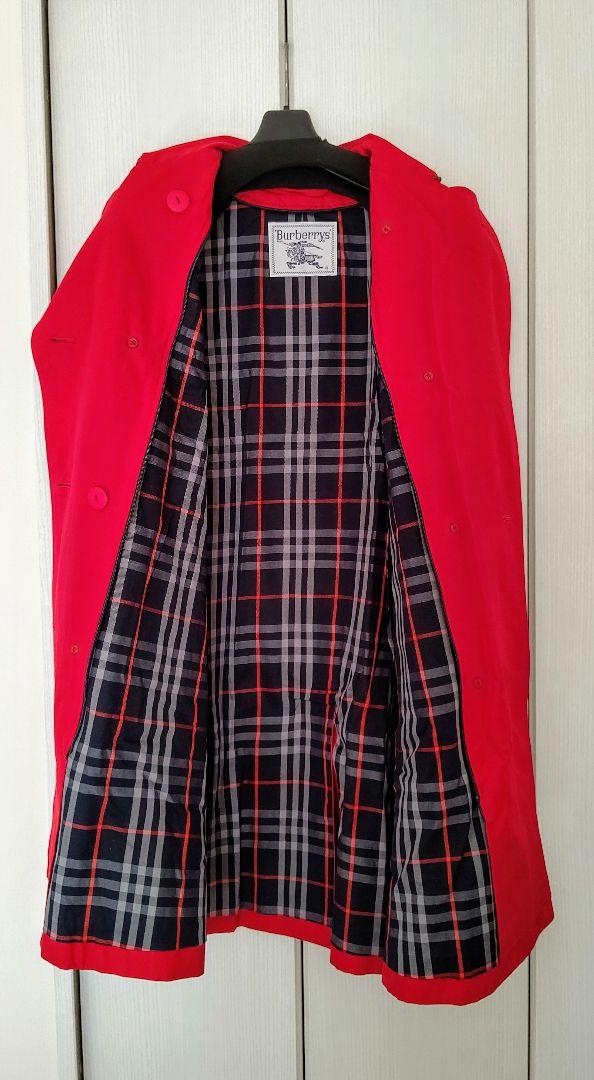 バーバリー Burberryトレンチコート 赤