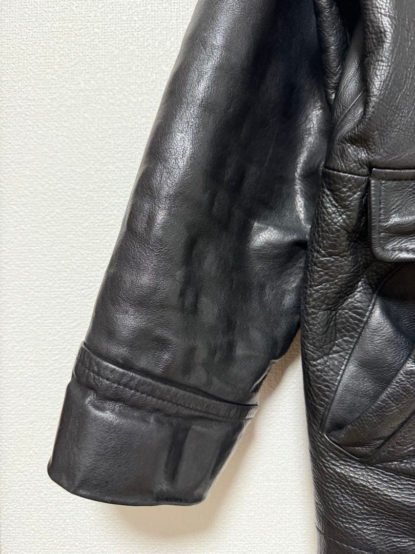 90s nautica ノーティカ レザージャケット カーコート 90s nautica ノーティカ レザージャケット カーコート