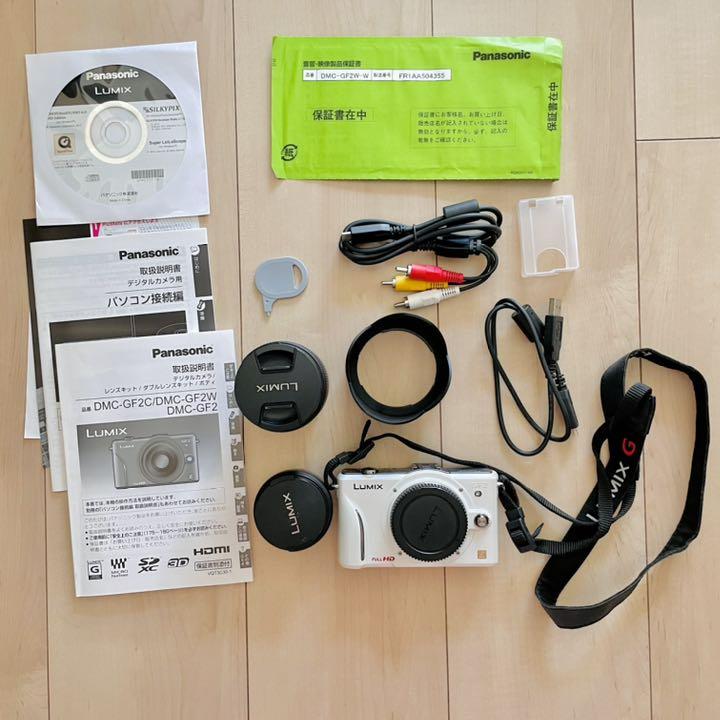 国内正規総代理店アイテム】 Panasonic LUMIX DMC-GF2 白 箱付きフルセット 一眼レフ デジタルカメラ 家電・スマホ・カメラ¥11,899-ubersan.com.br 国内正規総代理店アイテム】 Panasonic LUMIX DMC-GF2 白 箱付きフルセット 一眼レフ デジタルカメラ 家電・スマホ・カメラ¥11,899-ubersan.com.br