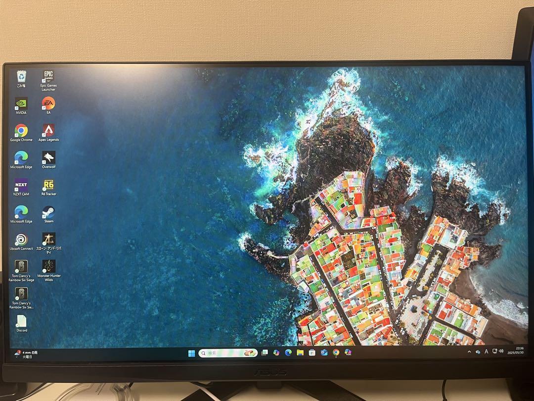 値下げASUS TUF Gaming VG1A 23.8インチモニター