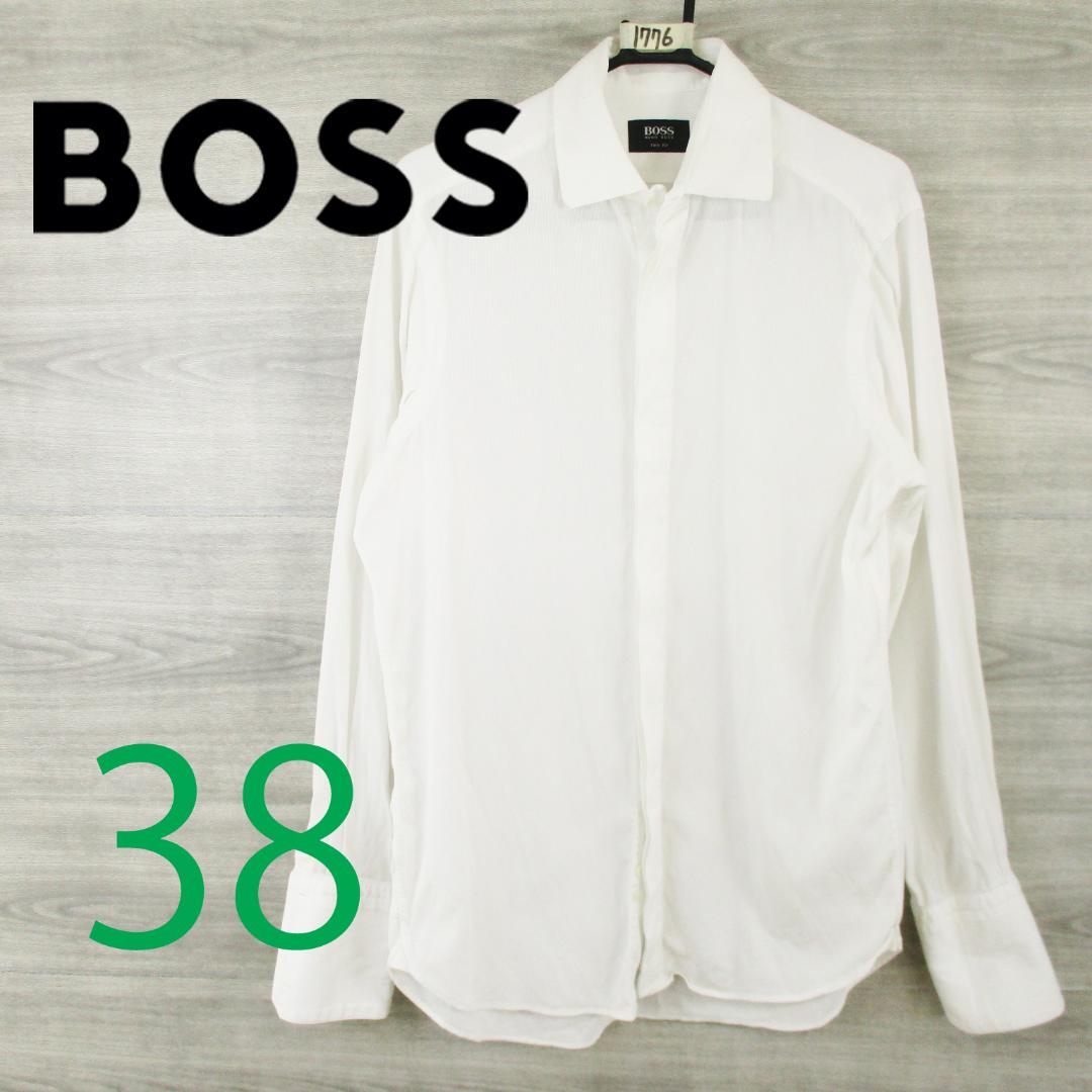HUGO BOSS●ヒューゴボス＜長袖カフスシャツ＞M1776s