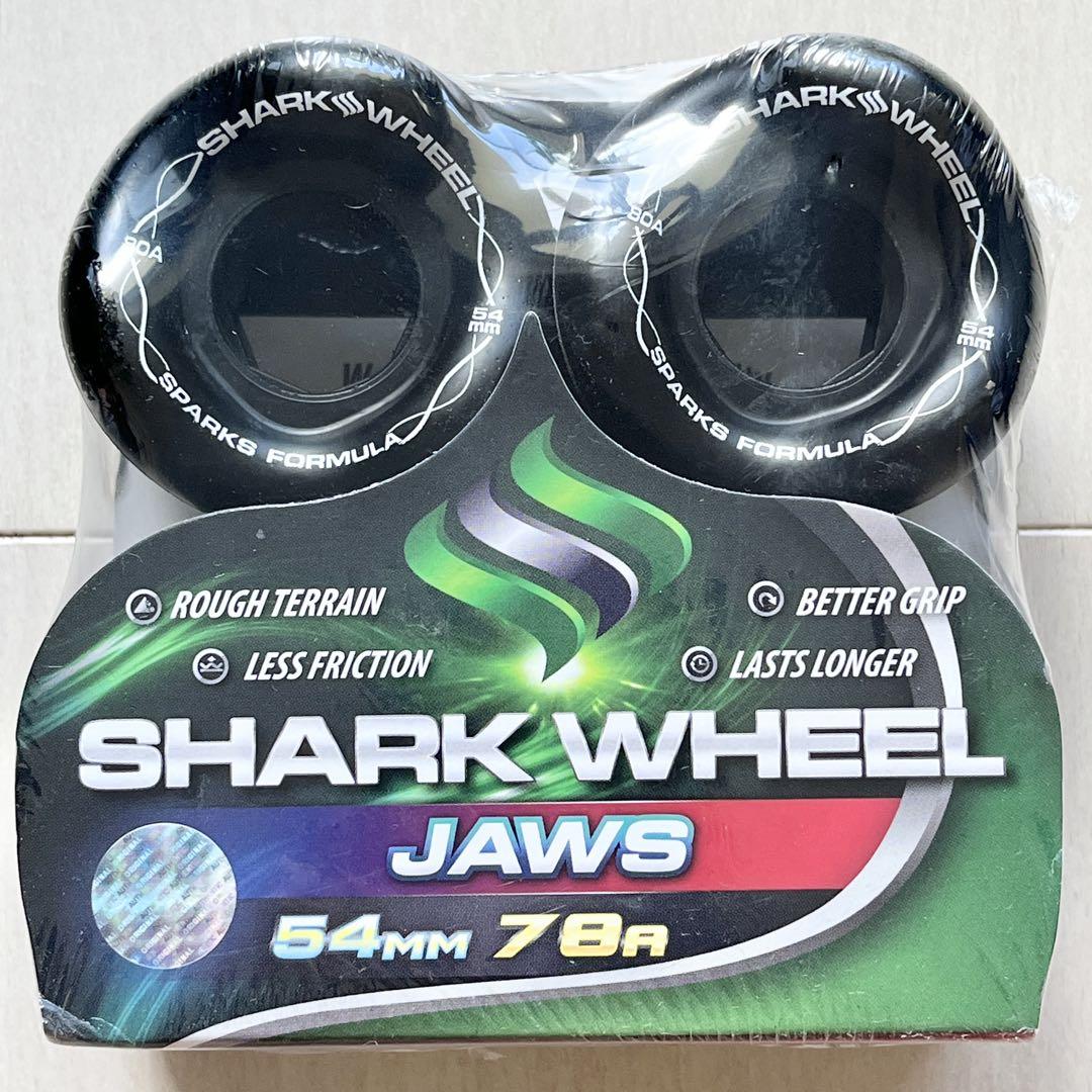 02☆新品 未開封☆ シャークウィール 54mm 80a ブラック